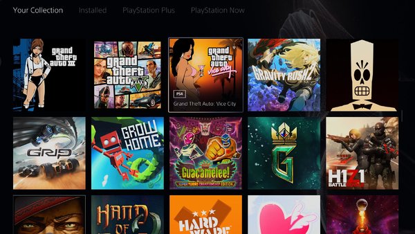Ps5 game library