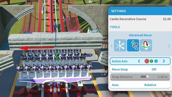 Planet Coaster Console Edition Advanced Move