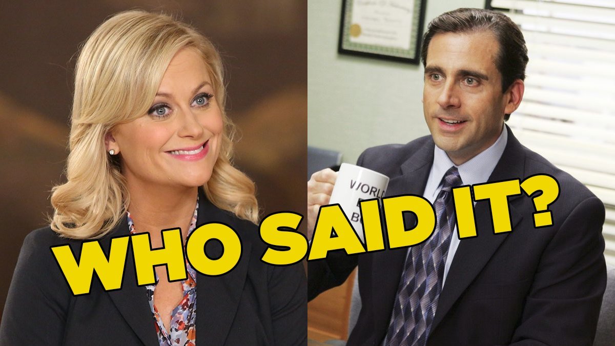 Parks And Recreation Or The Office Quiz: Who Said It - Leslie Knope Or