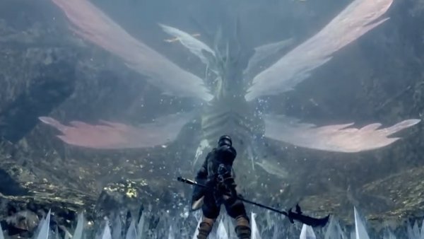 Dark Souls Seath the Scaleless first encounter