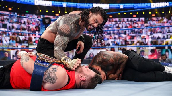 Roman Reigns Jey Uso Kevin Owens