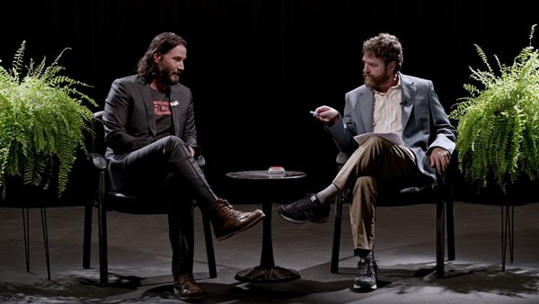 Between Two Ferns: The Movie Keanu Reeves Zack Galifianakis