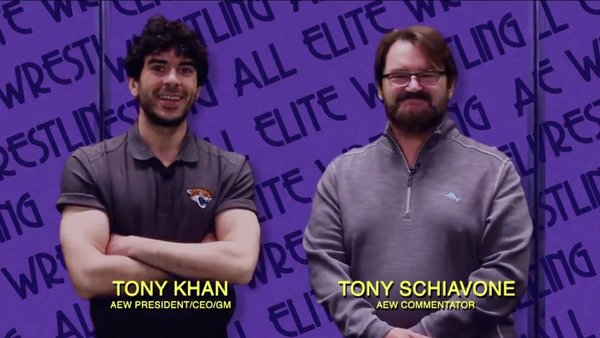 Tony Khan Tony Schiavone Impact