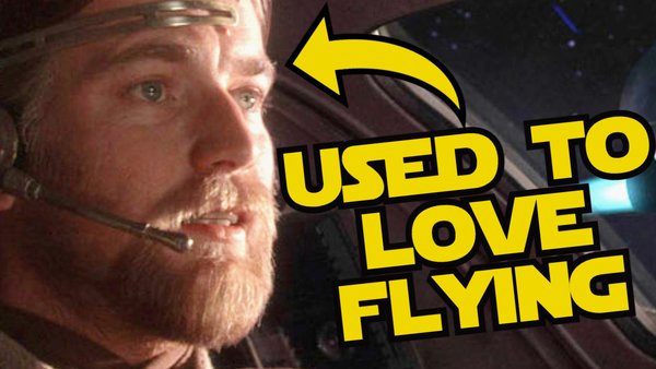 Obi-Wan Kenobi Flying