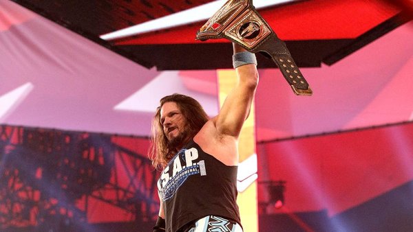 AJ Styles WWE Title