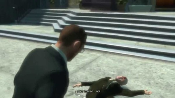 GTAIV Roman's Death