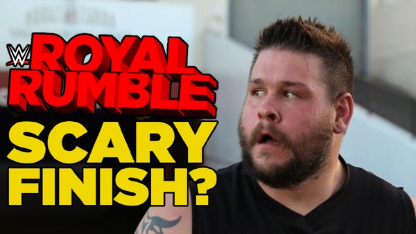 Kevin Owens scared royal rumble