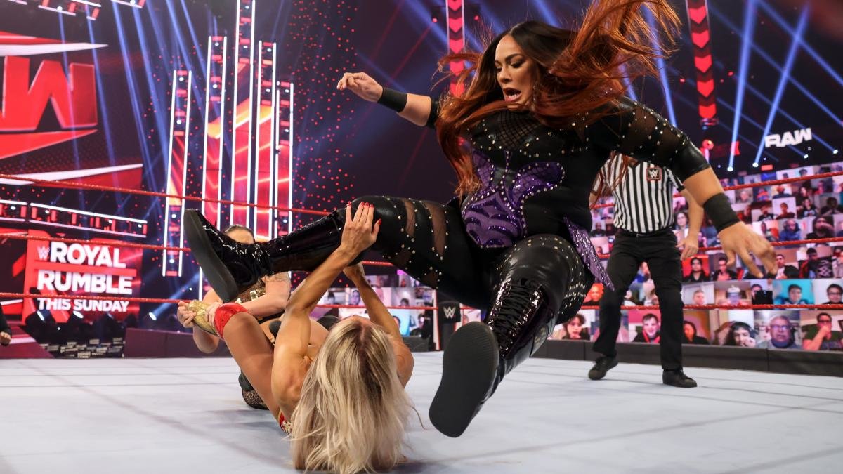 1200px x 675px - Nia Jax's Hole, WWE Raw Fallout, Elimination Chamber 2021 Announcements &  More (VIDEO)