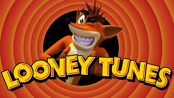 Crash Bandicoot looney tunes