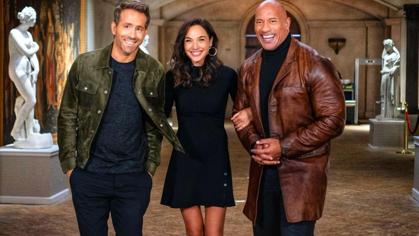 Red Notice Ryan Reynolds Gal Gadot Dwayne Johnson