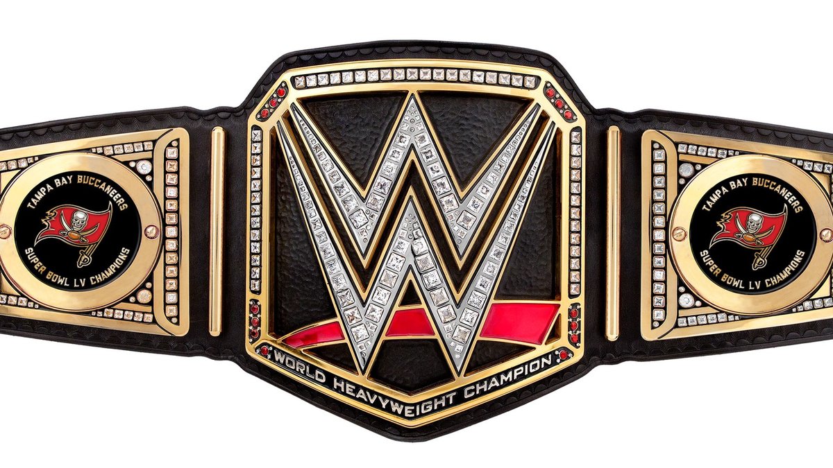 Tampa Bay Buccaneers WWE Legacy Title Belt