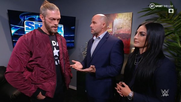 Edge Adam Pearce Sonya Deville