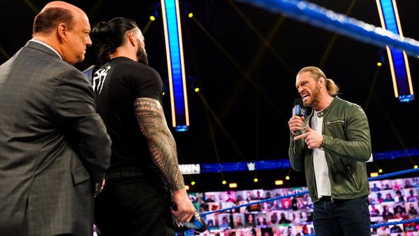 Edge Roman Reigns Paul Heyman