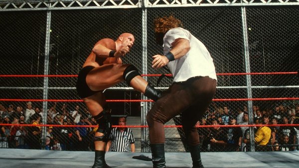 Steve Austin Mankind Hell In A Cell