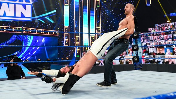 Cesaro Seth Rollins