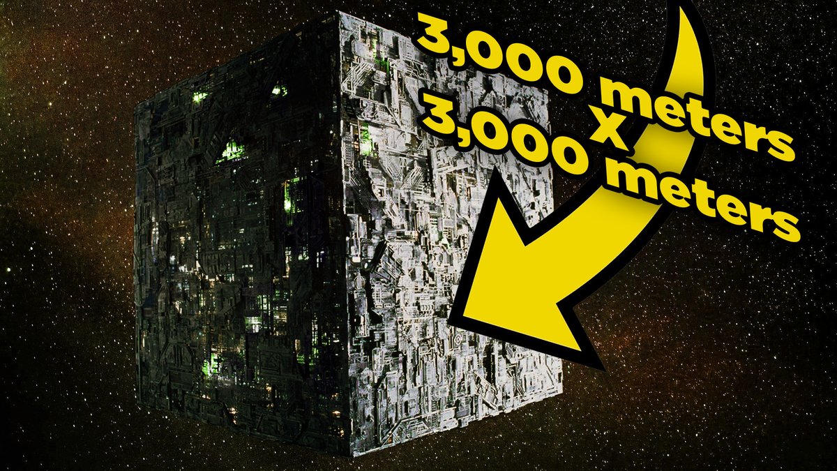 Borg Cube Retroilluminata Borg cubo STAR TREK Eaglemoss astronave RACCOLTA SPECIAL 