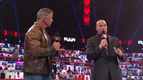 Shane McMahon Adam Pearce WWE Raw