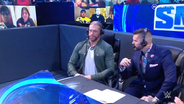 Edge Corey Graves WWE SmackDown Commentary