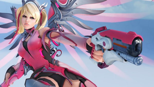 overwatch pink mercy