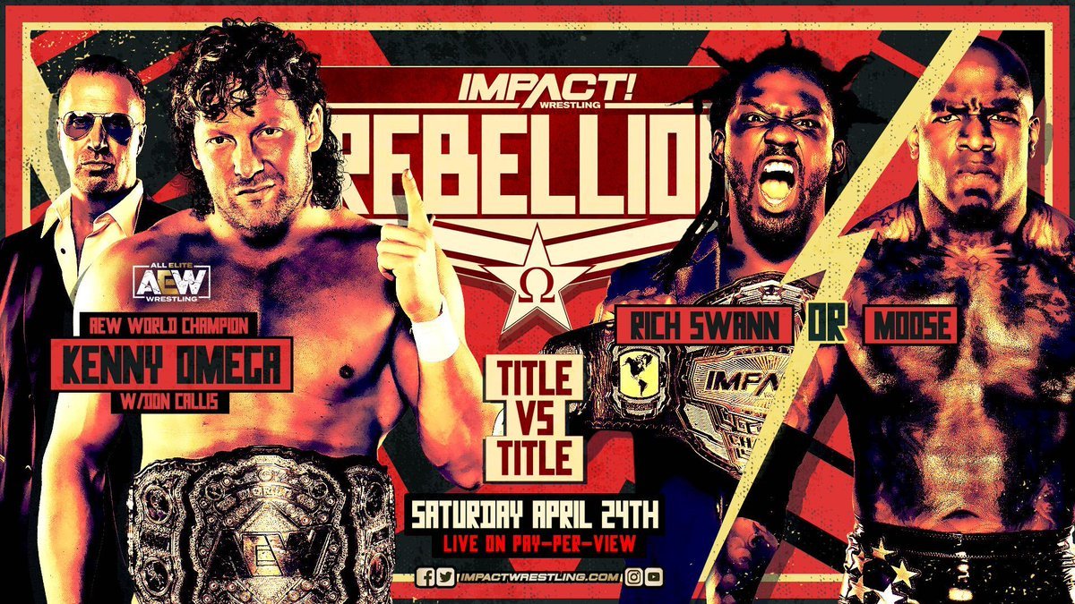 AEW s Kenny Omega Set For Title Vs. Title Match At Impact