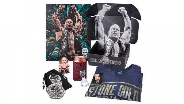 Steve Austin Stone Cold WWE Collector's Set