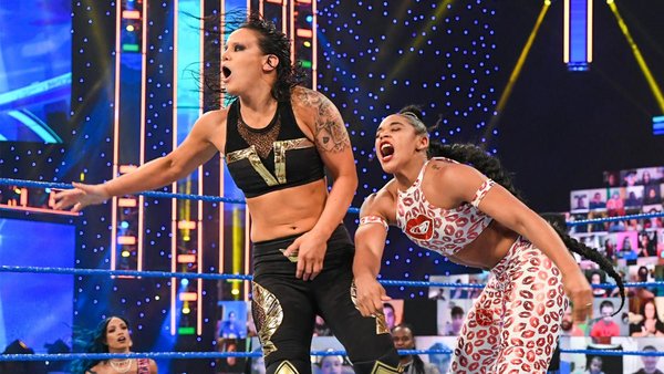 Shayna Baszler Bianca Belair Sasha Banks