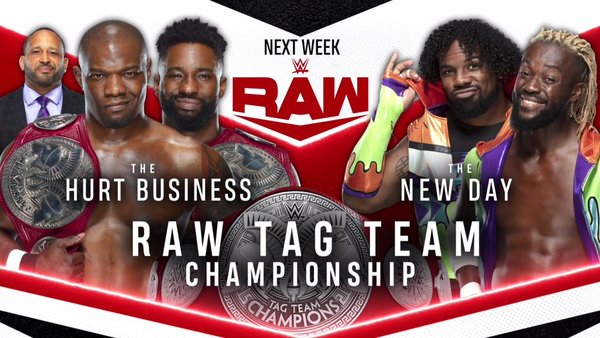 WWE Raw tag title match