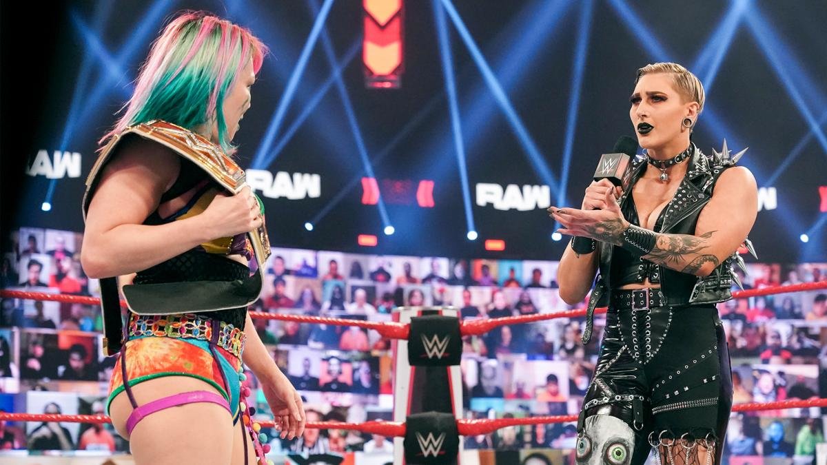 Rhea Ripley To Face Wwe Raw Womens Champion Asuka At Wrestlemania 37