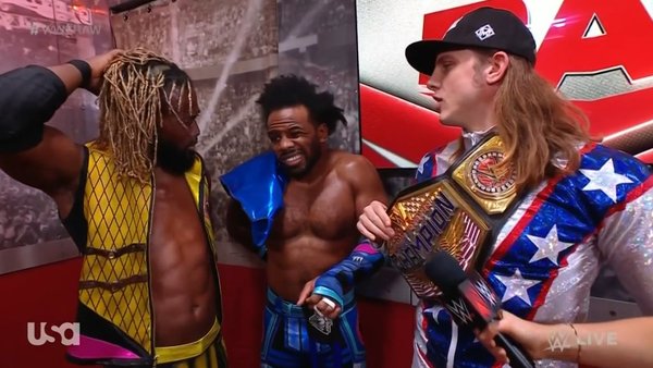 New Day Xavier Woods Kofi Kingston Riddle