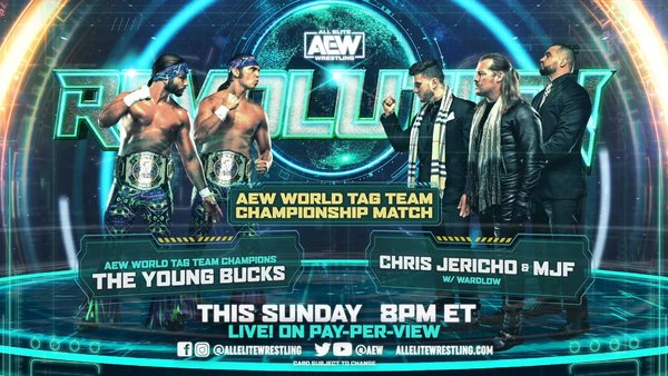 AEW Revolution 2021 The Young Bucks Chris Jericho MJF Wardlow