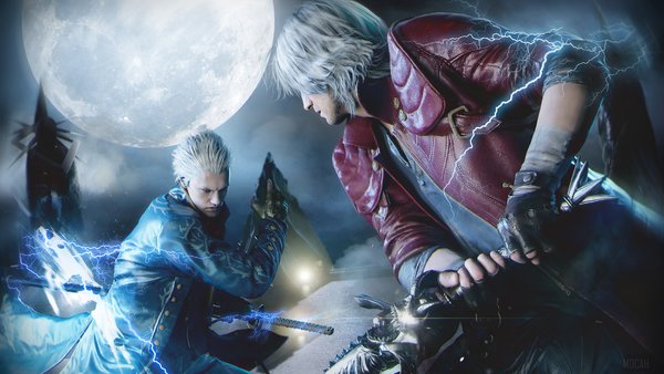 Devil may cry, characters, artwork, nero, dante, v character, Games, HD  wallpaper