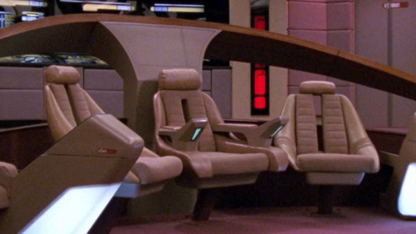 star trek the next generation captain's chair