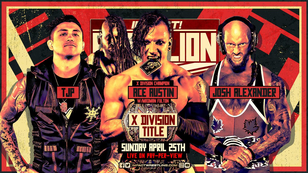 X Division Title Match Added To IMPACT Rebellion Card