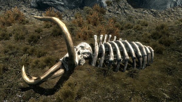 skyrim mammoth