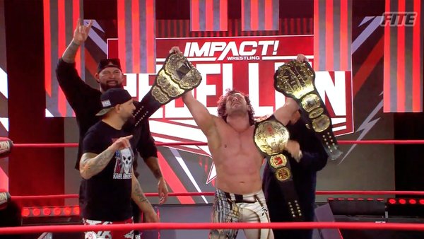 Kenny Omega Wins IMPACT World Title, Big Cass Debuts At Rebellion 2021 ...