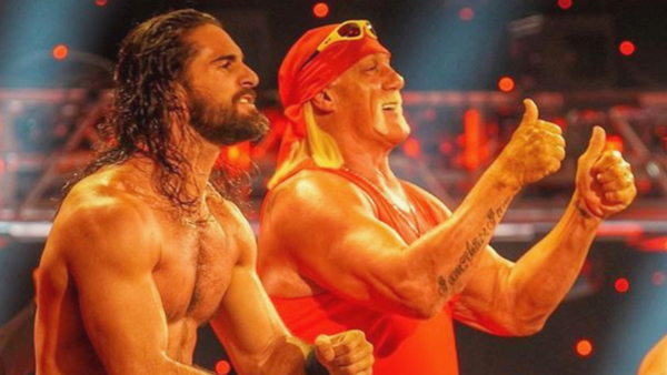 Seth Rollins Hulk Hogan