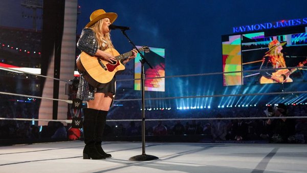 WrestleMania 37 singer