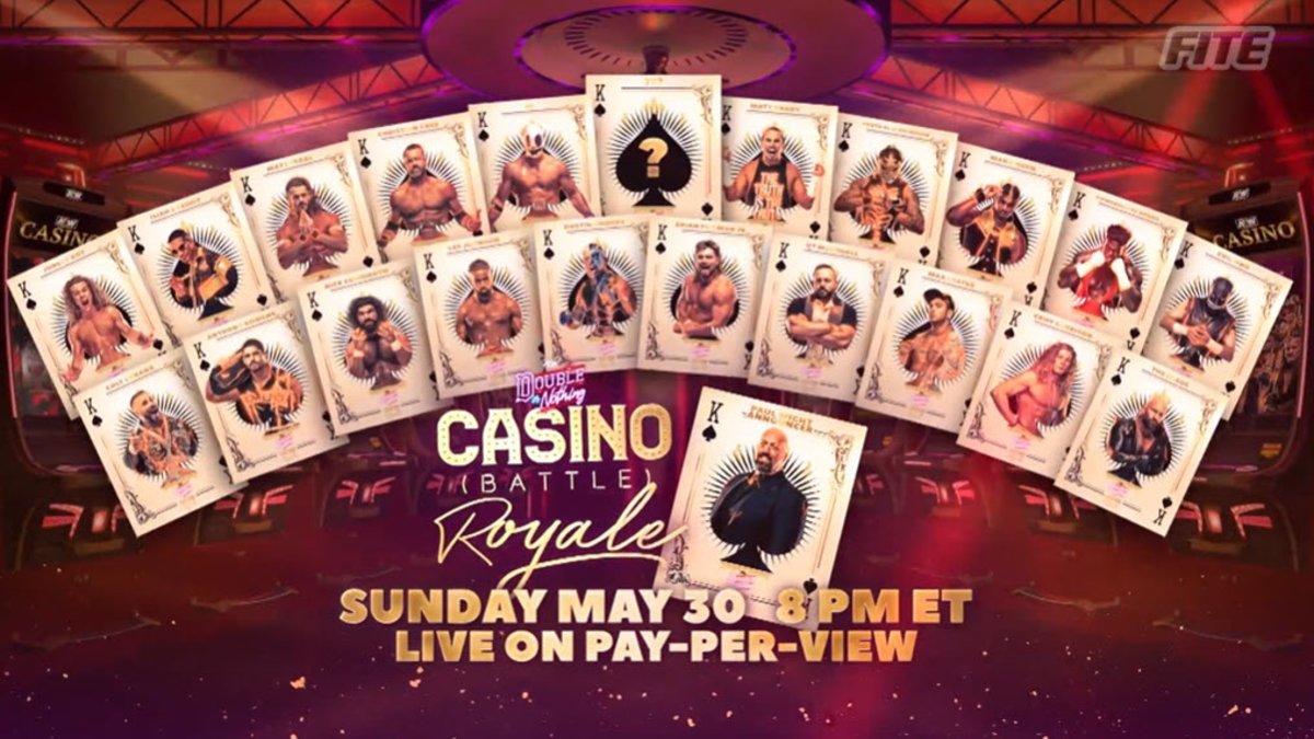 11 New Wrestlers Added To AEW Casino Battle Royale Only 1 Spot Remains...