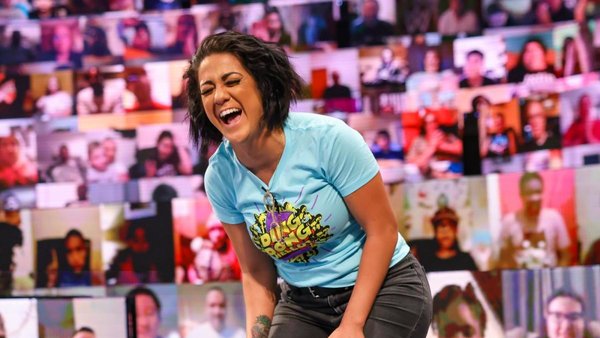 Bayley Laughing