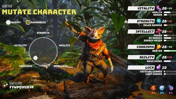 Biomutant Character Creator Lets You Make An Actually Unique Player 1