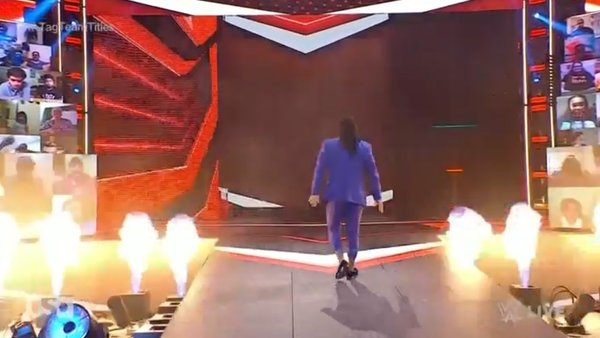 Reginald WWE Flames