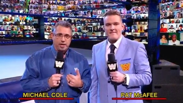 Michael Cole Pat McAfee