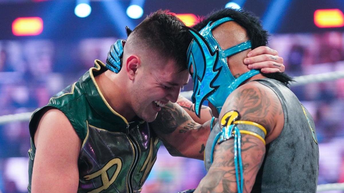 Rey & Dominik Mysterio Make History At WWE WrestleMania Backlash