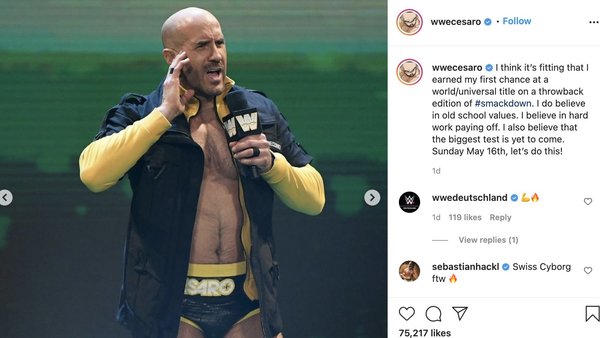 Cesaro WWE