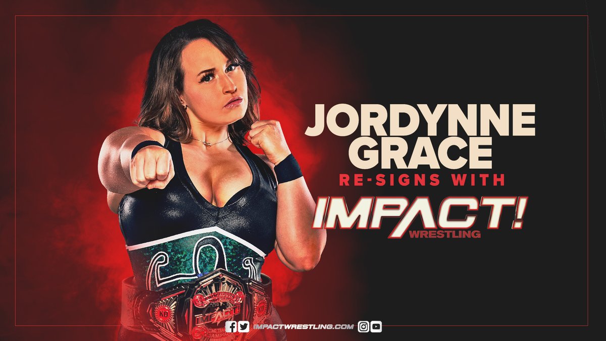 Jordynne Grace Re-Signs With IMPACT Wrestling