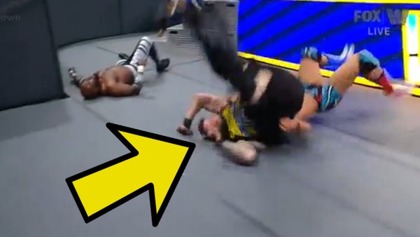 Chad Gable Kevin Owens Suplex