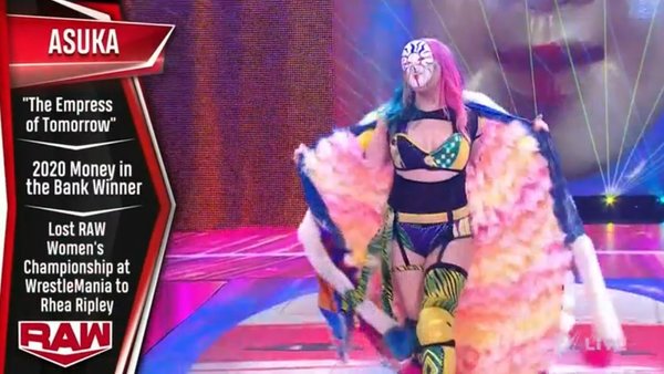 Asuka WWE Raw