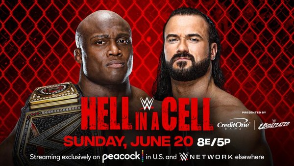 Bobby Lashley Drew McIntyre WWE Hell In A Cell 2021