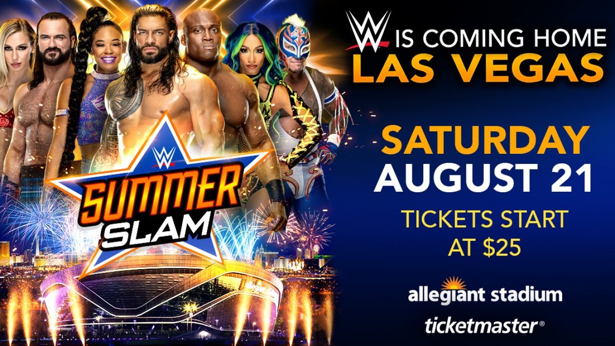 WWE SummerSlam 2021 Still On Track For Las Vegas?