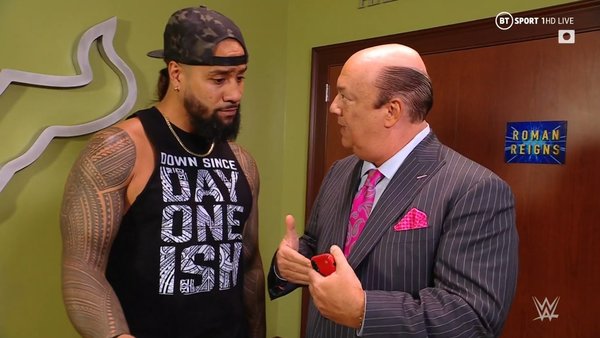 Jimmy Uso Paul Heyman